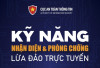 Sổ tay kỹ năng phòng chống lừa đảo trực tuyến